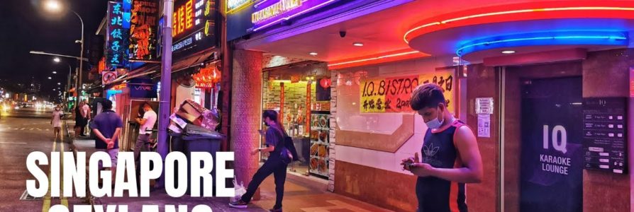 Exploring the Geylang Red Light District in Singapore